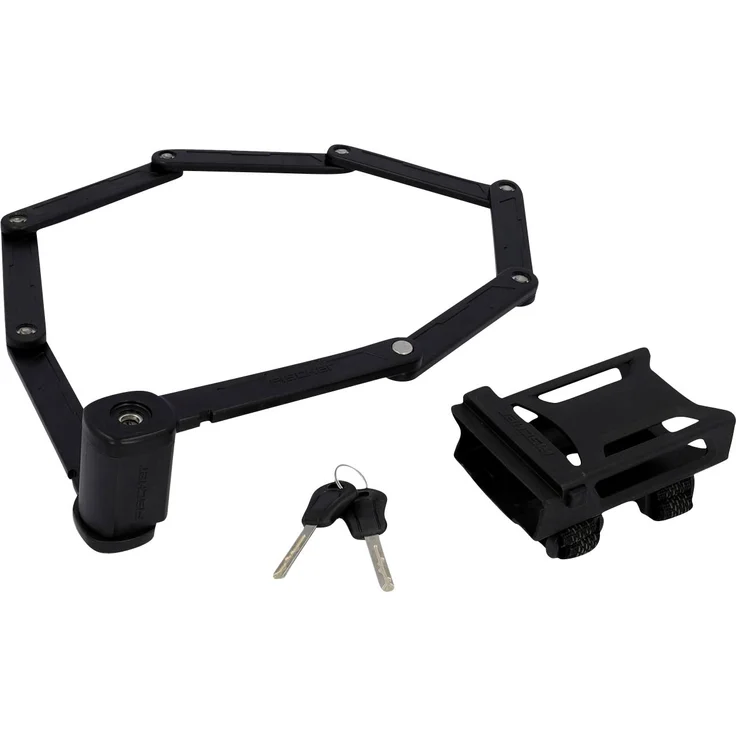 Fischer Faltschloss XL 110 cm mit Halter – Bild 1