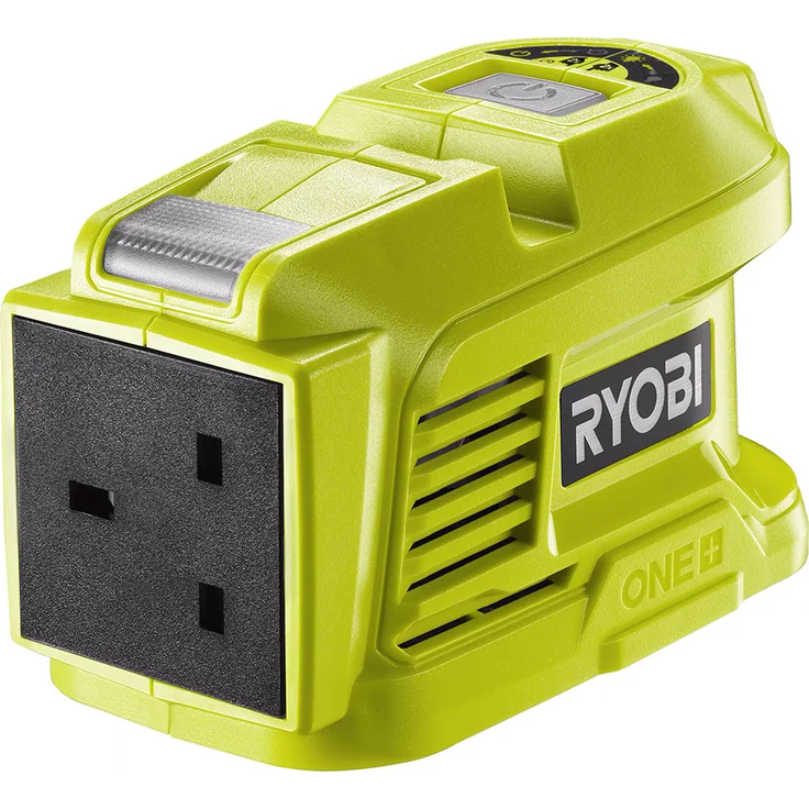 Ryobi Akku Wechselrichter ONEund 18 V, USB und EU-Stecker, mobile Stromquelle, RYOBI – Bild 3