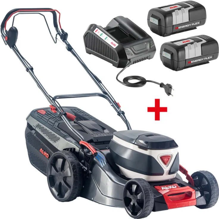 AL-KO 46.2 Li SP Motor:2 x Li-ion 4 0 Ah - 36 V (40 V maks), inklusive Akkus und Ladegerät