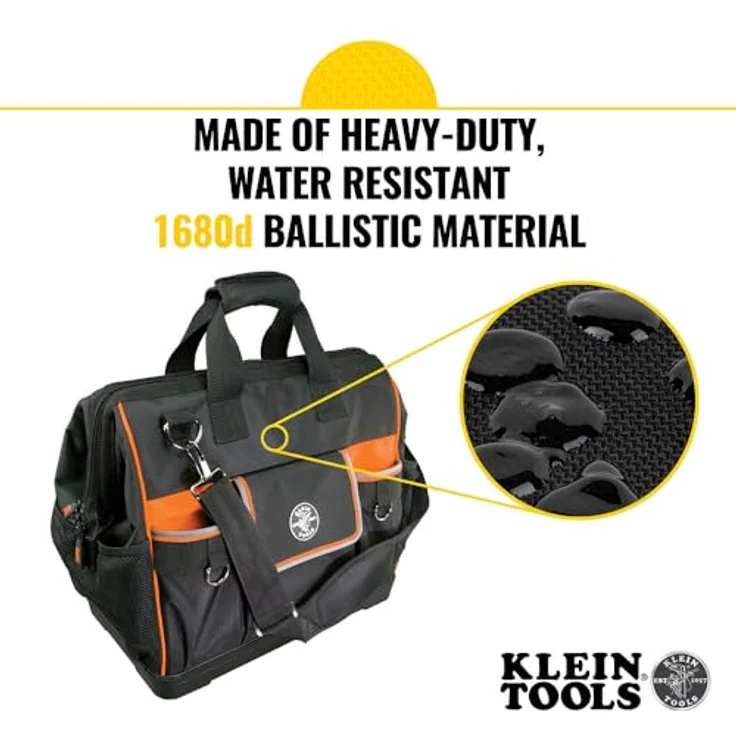 Klein Tools 55469 Fach-Pro Große Offene Werkzeugtasche – Bild 5