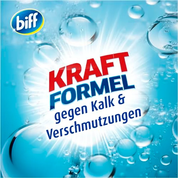 biff Bad Total Hygienische Frische Badreiniger, 750ml - entfernt 99,9 % der Bakterien und Viren, für Oberflächen im Bad & WC – Bild 9