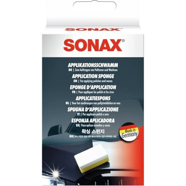 SONAX Applikations Schwamm Polierschwamm Universal Schwamm - Preisvergleich – Bild 2