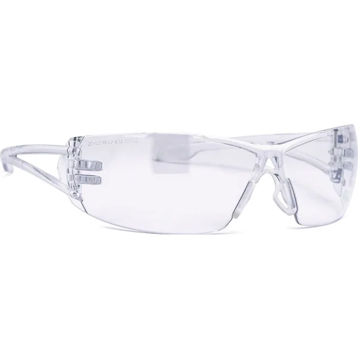 Infield Safety Huntor Schutzbrille EN 166, Kristallfassung mit klarer Polycarbonatscheibe, leicht und kratzfest