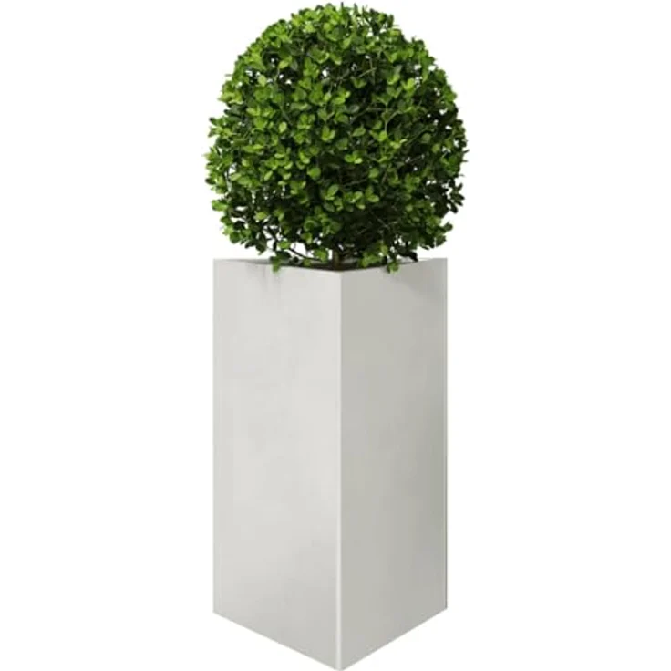 vidaXL Pflanzkübel Dreieckig 50x43x75 cm Edelstahl, rostbeständig und tief für gesundes Pflanzenwachstum – Bild 3