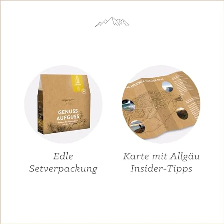 AllgäuQuelle® Saunaaufguss Set Bio 4er, 4 x 100 ml naturreine ätherische Öle, mit Insider-Tipps aus dem Allgäu – Bild 5