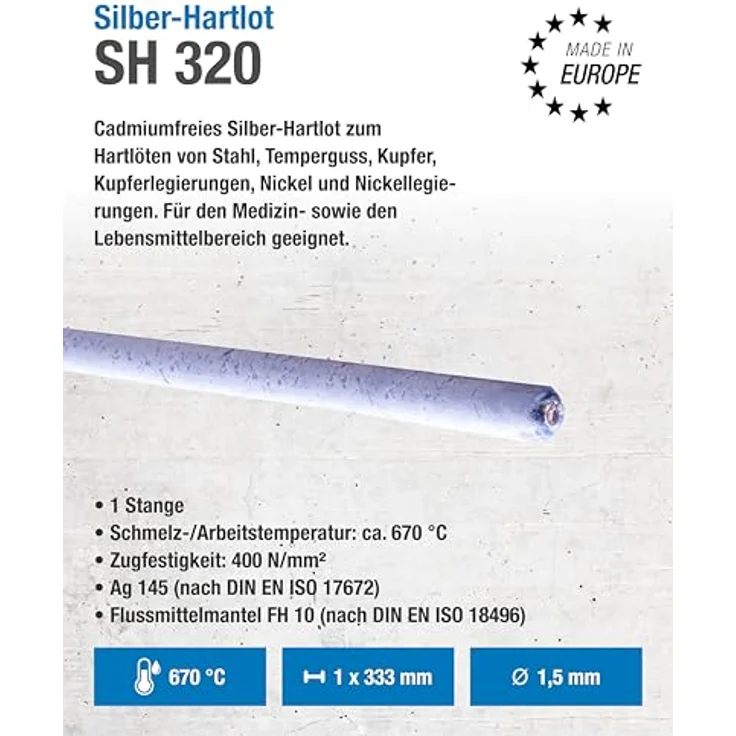 Hartlot cadmiumfrei und hochsilberhaltig – Bild 3