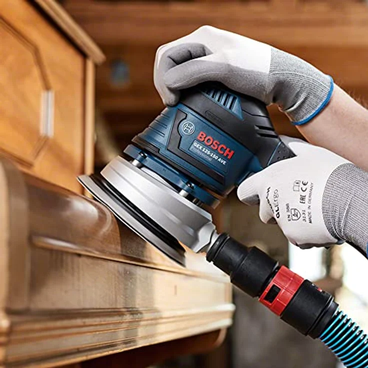 Bosch Professional Schleifblatt für Exzenterschleifer Holz und Farbe (5 Stück, Ø 150 mm, Körnung 180, C430) – Bild 4