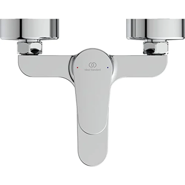 Ideal Standard Cerafine O Badearmatur, Aufputz Chrom mit FirmaFlow Kartusche, Eco-Einstellung und Heißwassertemperaturbegrenzer – Bild 3