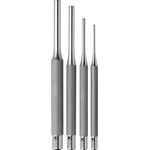 PB Swiss Tools Splintentreiber Set PB 873 | 100% Swiss Made | 4-teiliger (2/3/5/6 mm) gekordelter Splinttreiber Satz für sicheres Aus- oder Durchtreiben von Niete, Stift, Bolzen