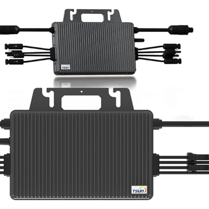 SUNNIVA TSUN Mikro-Wechselrichter 2000W TSOL-MS2000, wetterfest IP67, 4 MPPT, Bluetooth & WiFi, inkl. 5m Anschlusskabel – Bild 5