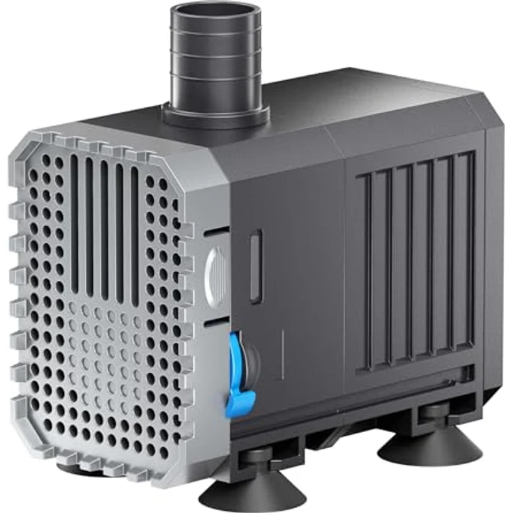 SunSun CHJ-500 Aquarien Pumpe, 500 l/h, 7 W, regulierbarer Durchfluss für Süß- und Salzwasser – Bild 1