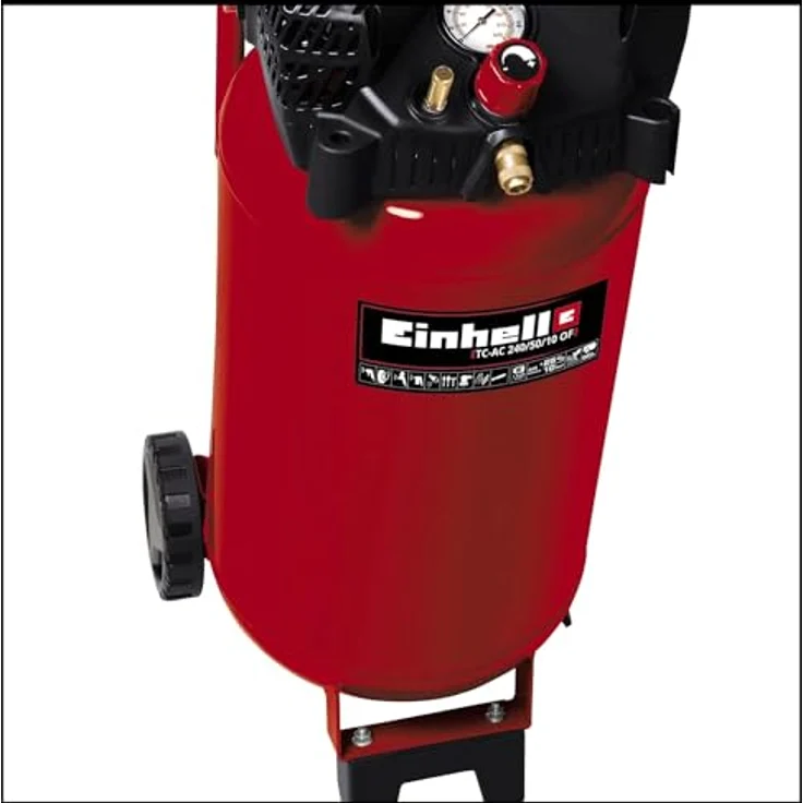 Einhell 50 L Druckluft Mobil Kompressor TC-AC 240/50/10 OF – Bild 5