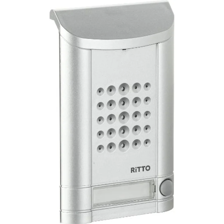 Ritto 1271937 Minivox Türstation (1 Taste) weiß alu – Bild 2