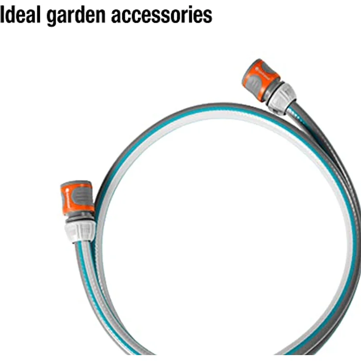 GARDENA Anschlussgarnitur Classic 13 mm (1-2 Zoll), 1.5 m: Schlauchadapter zum Anschluss des Schlauchwagens, Schlauch mit Systemteilen, 22 bar (18011-20) – Bild 3
