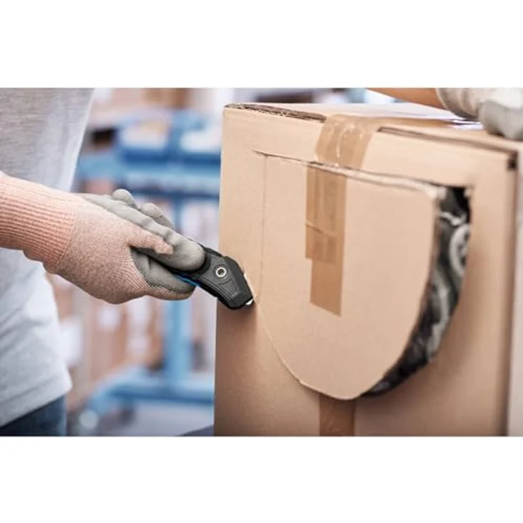 Martor SECUMAX 350 Sicherheitsmesser, ergonomisches Cuttermesser mit Soft-Grip, verdeckter Klinge und robustem Klingenkopf – Bild 26