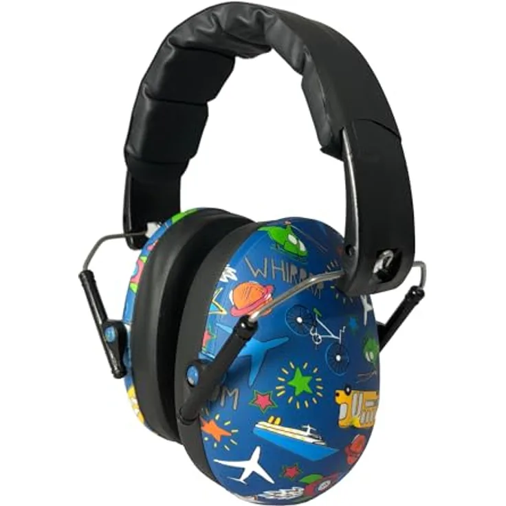 Baby Banz Earmuff Kidz, Gehörschutz für Kinder (2-5 Jahre) mit verstellbarem Kopfbügel, verschiedene Farben erhältlich