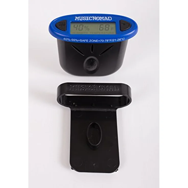 Nomad MN305 HumiReader, Digitaler Thermometer und Hygrometer zur Überwachung von Temperatur und Luftfeuchtigkeit, Grau-Blau – Bild 4