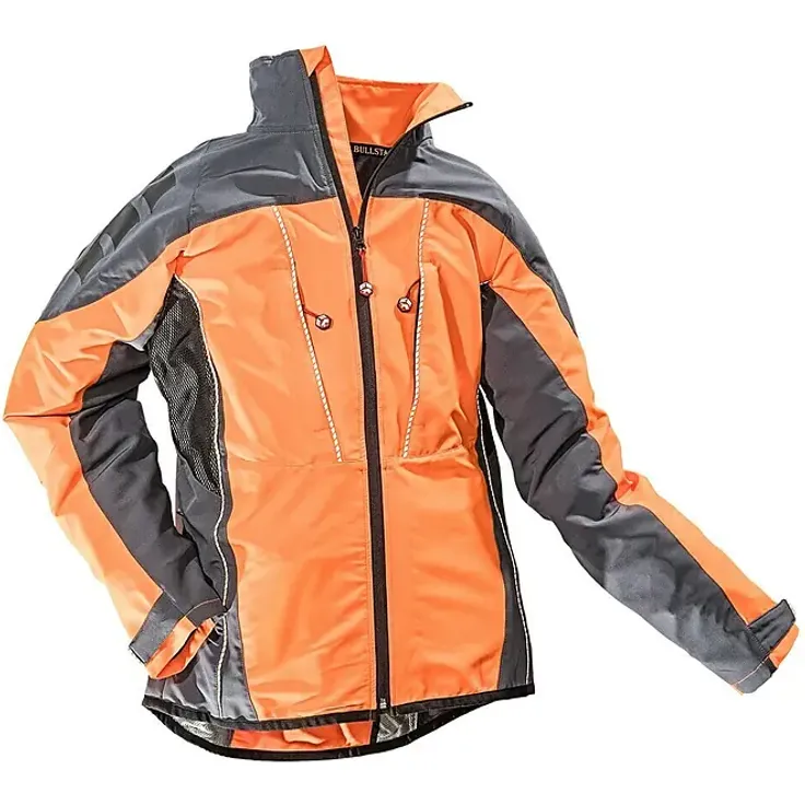 Bullstar Multifunktionsjacke Proximo, leichte 4-Wege-Stretchjacke mit Abriebschutz, orange/anthrazit, XXL