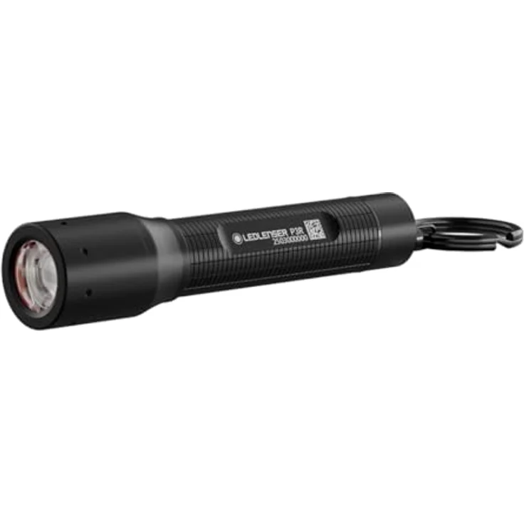 Ledlenser P3R Mini LED Taschenlampe, wiederaufladbar, 200 Lumen, 130m Fokus, IP54, 8 Stunden Laufzeit, 41g Schlüsselanhänger für Camping und Hundespaziergänge – Bild 1