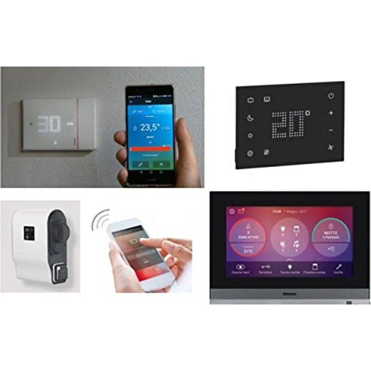 Bticino, 7" Video-Hausstation mit Touchscreen Monitor, MyHOME Zentrale mit WLAN/LAN und Smartphone Anbindung, 3488 – Bild 3