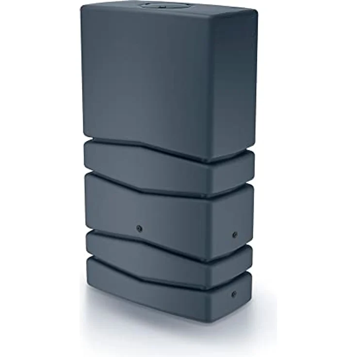 Prosperplast Wasserfass Aqua Tower 350L, Maße (mm) 775x383x1350, anthrazit, Kunststoff Spülkasten, regenwasserkasten, aus der Aqua Tower Kollektion – Bild 1