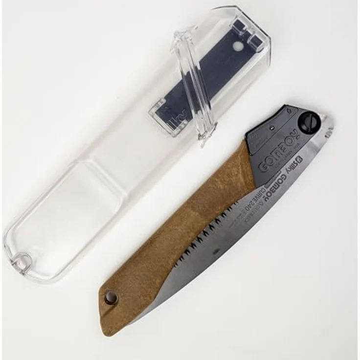 Silky Gomboy Curve Professional, Handsäge mit 240 mm gebogener Klinge, impulsgehärteten Zähnen, schwarzer Nickel-Zinn-Beschichtung und ergonomischem Griff – Bild 3