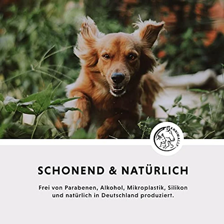 Annimally Ohrenreiniger für Hunde und Katzen 250ml Ohrreiniger mit Kamille, Ringelblume und Propolis I Mittel zum Ohr Reinigen für Hund, Katze, Pferd und Kleintier Ohren I Schonende Ohrenreinigung – Bild 2