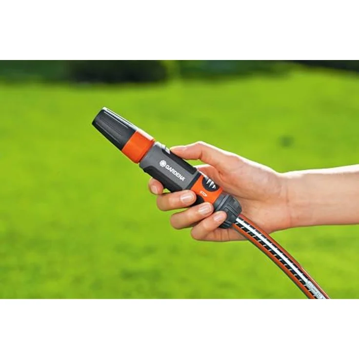 GARDENA Spritz-Satz für 13 mm (1-2 Zoll)- und 15 mm (5-8 Zoll)-Schläuche: Reinigungsspritzen-Set mit Aquastop für einen schnellen Anschlusswechsel (18288-20) – Bild 5