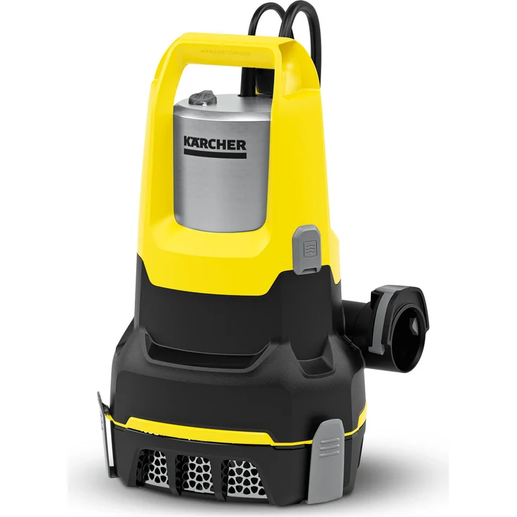 Kärcher Flachsaugende Tauchpumpe SP 17.000 Flat Level Sensor, leistungsstarke Klarwasser-Pumpe mit Edelstahlgehäuse – Bild 1