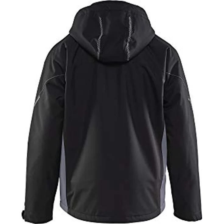 BLÅKLÄDER 48901977 Leichte Gefüttert Funktionsjacke Schwarz / Grau M, Wasserbeständig, Winddicht, Atmungsaktiv – Bild 2