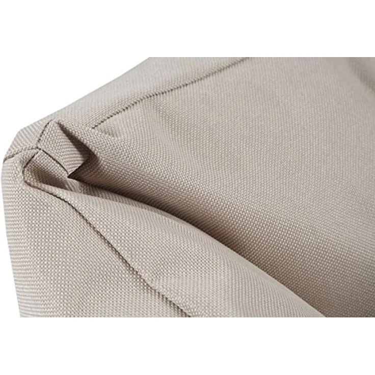 Knuffelwuff Hundebett Finlay Nylongewebe XXXL 155 x 105cm Beige - Hundesofa mit erhöhte Ränder und abnehmbarem Bezug - leicht zu reinigen – Bild 3