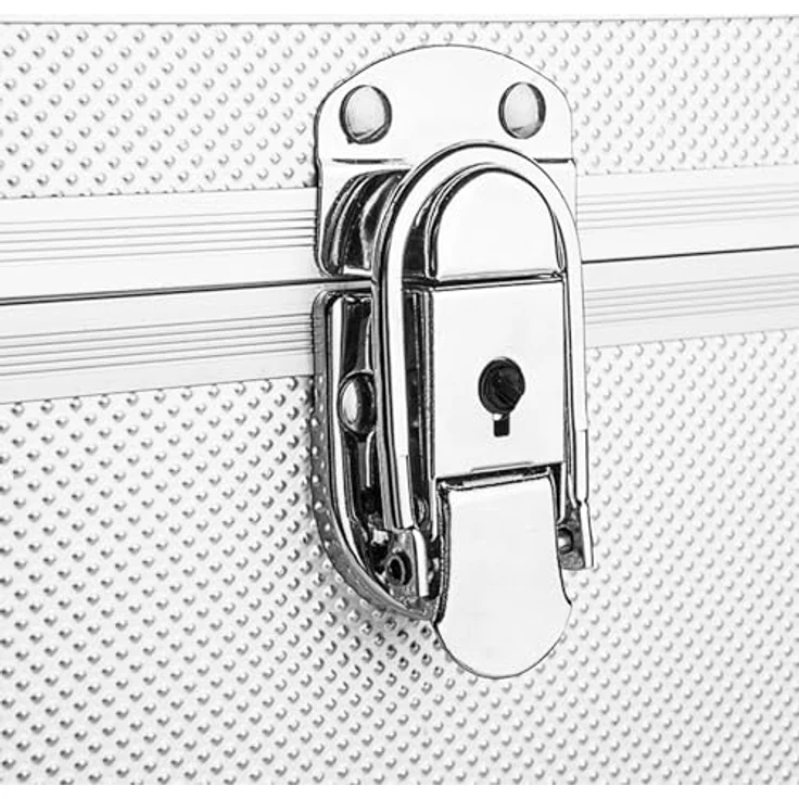 TOPEX Aluminiumkoffer, 45x15x32 cm, 2,4 kg, mit verstellbaren Trennwänden und ergonomischem Griff – Bild 5