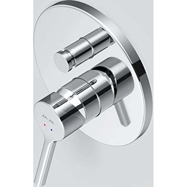 AM.PM X-Joy S FXB45000, Unterputz Wannen Einhand-Mischbatterie mit 35 mm SoftMotion Keramikkartusche, Chrom – Bild 8