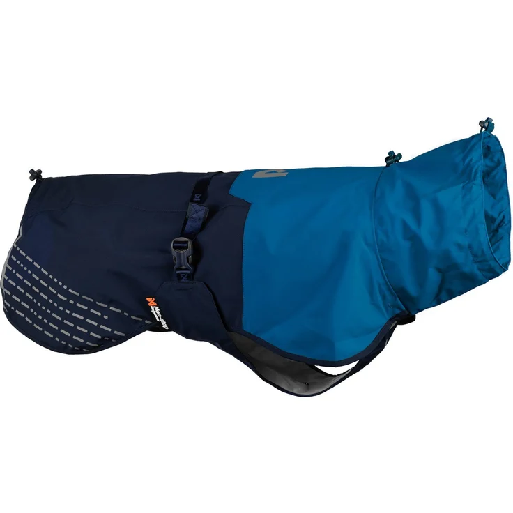 Non-stop dogwear Hundejacke FJORD RAINCOAT blue, Wind- und wasserdichter Regenmantel – Bild 1