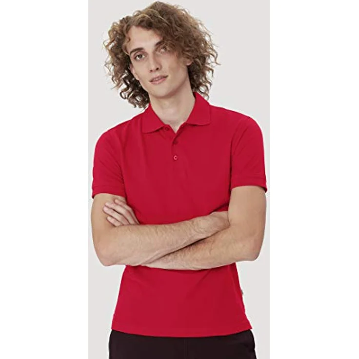 Hakro Herren Poloshirt Top #800 Gr. XL weinrot – Bild 5