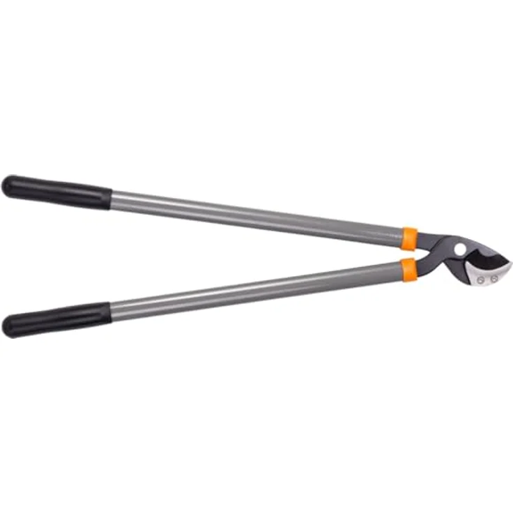 Primaster Astschere Amboss 72 cm, für Äste bis 38 mm, grau/orange, ergonomische Griffe, antihaftbeschichteter Klingenstahl – Bild 2