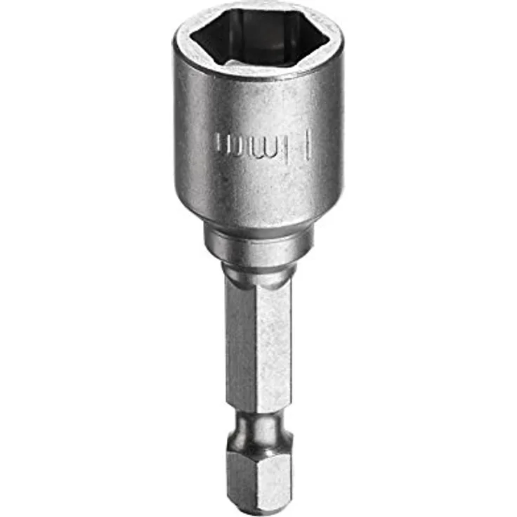 kwb Bit- und Steckschlüsselset, Sechskant-Steckschlüssel 11 mm aus Chrom Vanadium-Stahl, 50 mm Länge, für Akkuschrauber und Bohrmaschinen, mit Dauermagnet