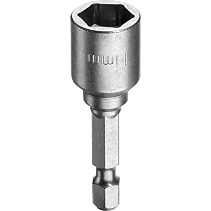 kwb Bit- und Steckschlüsselset, Sechskant-Steckschlüssel 11 mm aus Chrom Vanadium-Stahl, 50 mm Länge, für Akkuschrauber und Bohrmaschinen, mit Dauermagnet – Bild 1