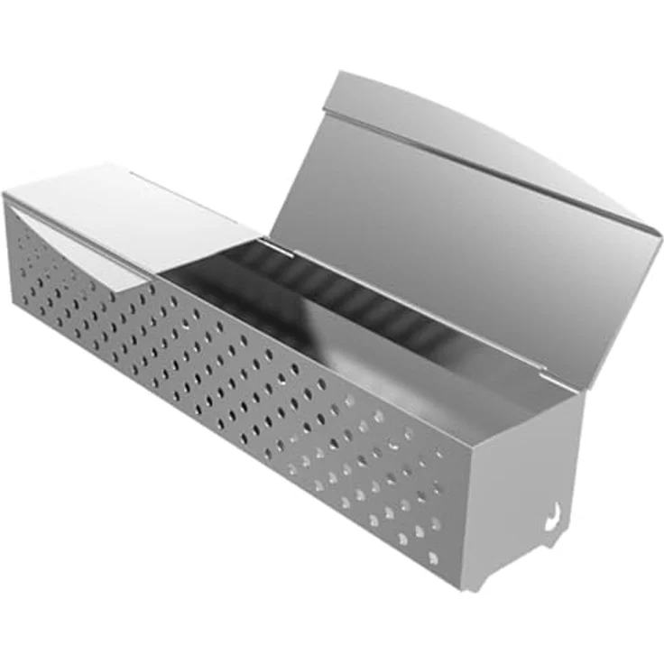 Char-Broil MADE2MATCH Räucherbox, Smoker mit integriertem Füßen und zweigeteiltem Deckel für einfache Nutzung und Reinigung – Bild 2