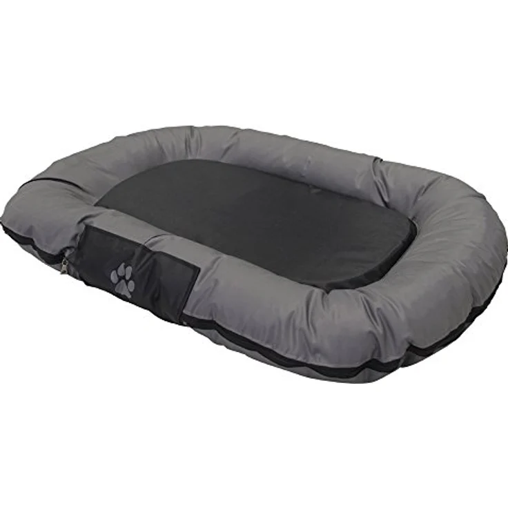 Nobby Kissen Classic "RENO" schwarz L x B x H: 113 x 83 x 12 cm