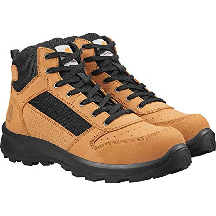 Carhartt Michigan F700919 Sicherheitsschuh, Unisex-Leder mit fiberglasverstärktem Zehenbereich, rutschfeste Gummilaufsohle, Hydrobehandeltes Wildleder, antistatische Eigenschaften – Bild 5