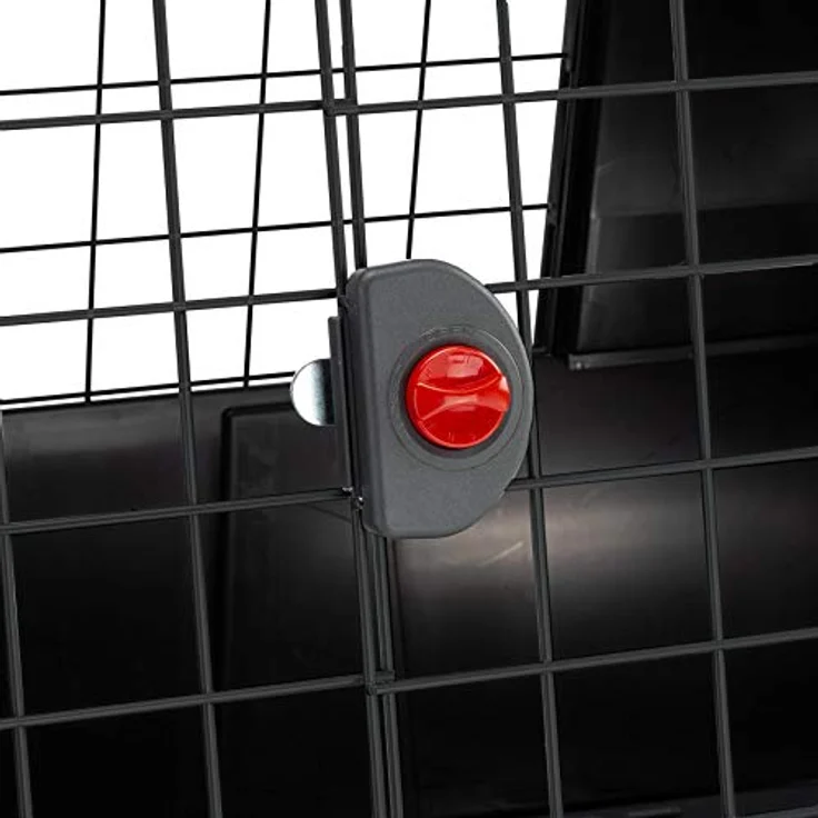 Ferplast Atlas Fahrzeug SUV Hundekäfig, montierte Autohundebox misst 32 L x 20 B x 24 H & ist ideal für kleine bis mittelgroße Hunderassen, schwarz – Bild 4