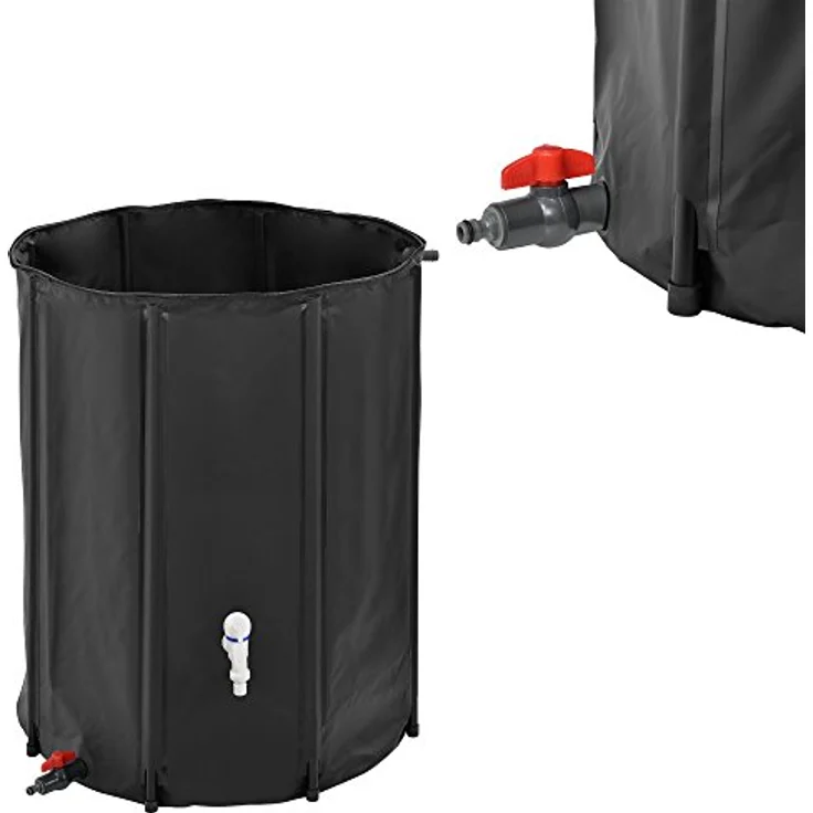 casa.pro Regentonne 500L Regenwassertank Wassertank Regenwasserfass Zisterne  – Bild 3