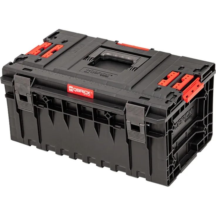 Tool Brothers RHINO XXL Werkzeugkoffer ECO Vario+, 38 l, stapelbar, IP66, Höhe L 585 x 385 x 320 mm, flexibel organisierbar