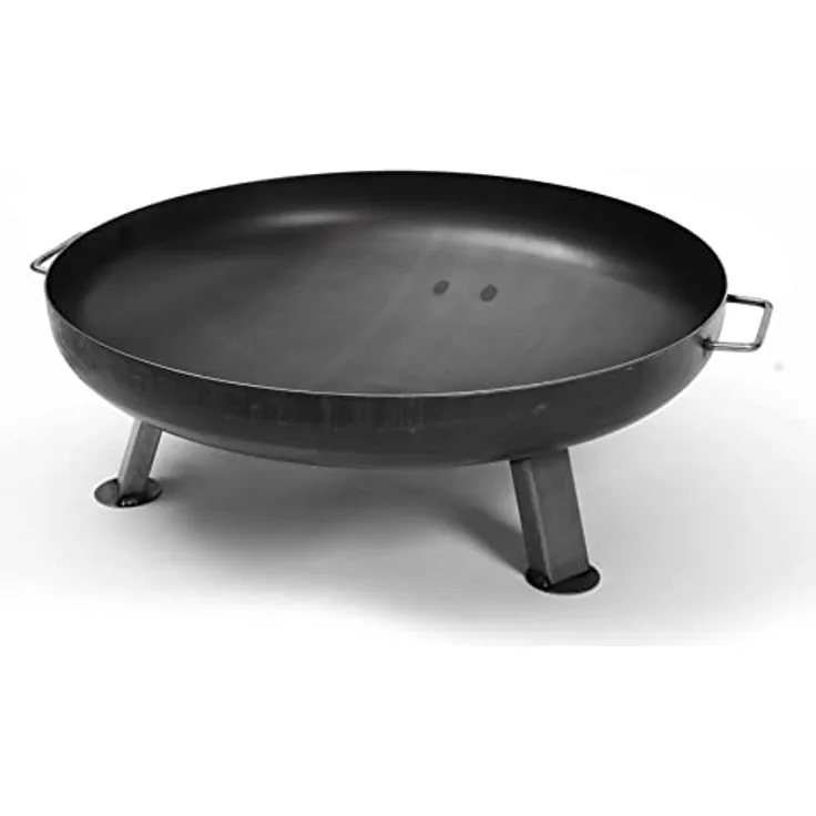 Czaja Feuerschalen® Feuerschale Bonn Ø 60 cm - ohne Wasserablaufbohrung - Feuerstelle für den Garten, Terrasse und Balkon, Feuertonne und Feuerkorb, kleine Feuerschale für den Garten