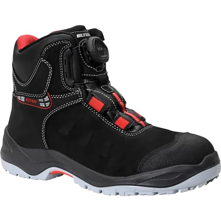 Elten Sicherheitsstiefel S3 Till BOA, wasserabweisendes Rindsleder, Größe 47 (UK 12) – Bild 1