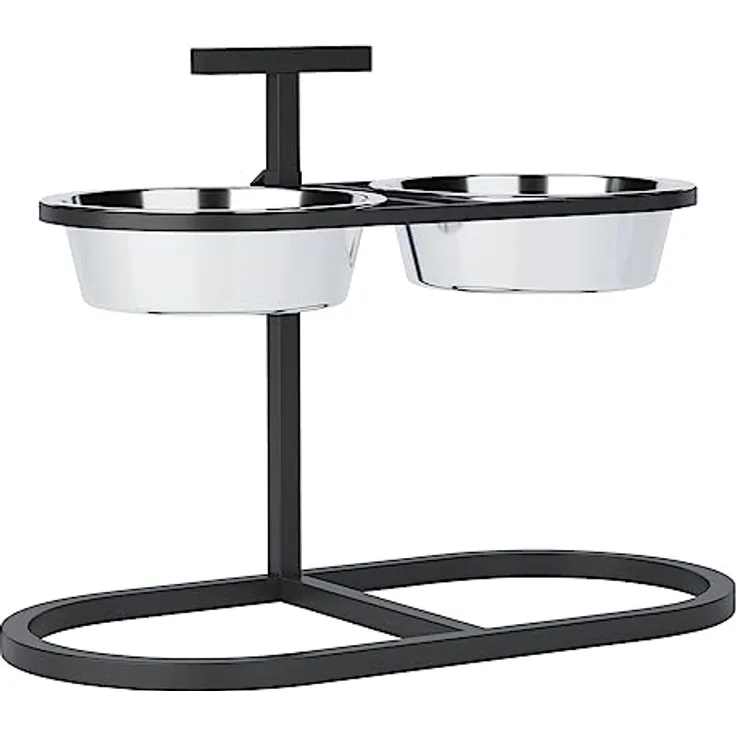 Nobby Futterbar CALME verstellbar inkl. 2 Näpfen 59 x 30 X 43 cm; 2 x ca. 2800 ml