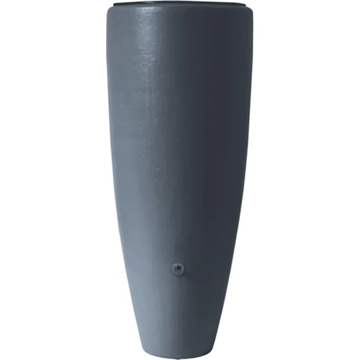 Garantia 2in1 Wasserbehälter Regentonne 300 Liter Graphite Grey inkl. Pflanzschale, 3D-Dekor und zusätzlichem Komfortanschluss – Bild 4