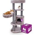 Petrebels Charlotte (Cappuccino), Katzenbaum mit Schlafhöhle, Hängematte und Sofa