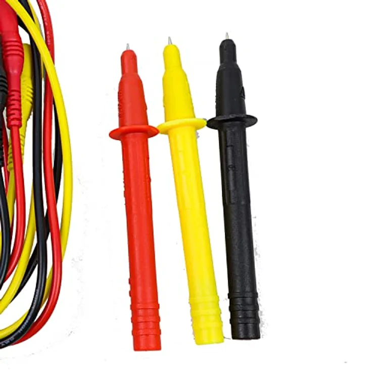 Testboy Messleitungssatz TV 410 N Messleitungs-Set [ - ] Rot, Gelb, Schwarz 1 Set – Bild 4
